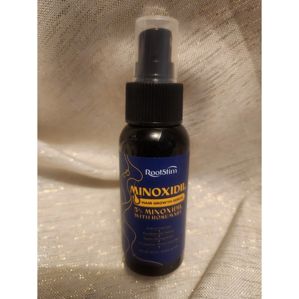 5% Minoxidil Hair Growth Serum Men and Women Rosemary RootStim 60ml 2.03oz